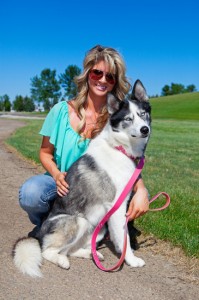 siberian husky off leash